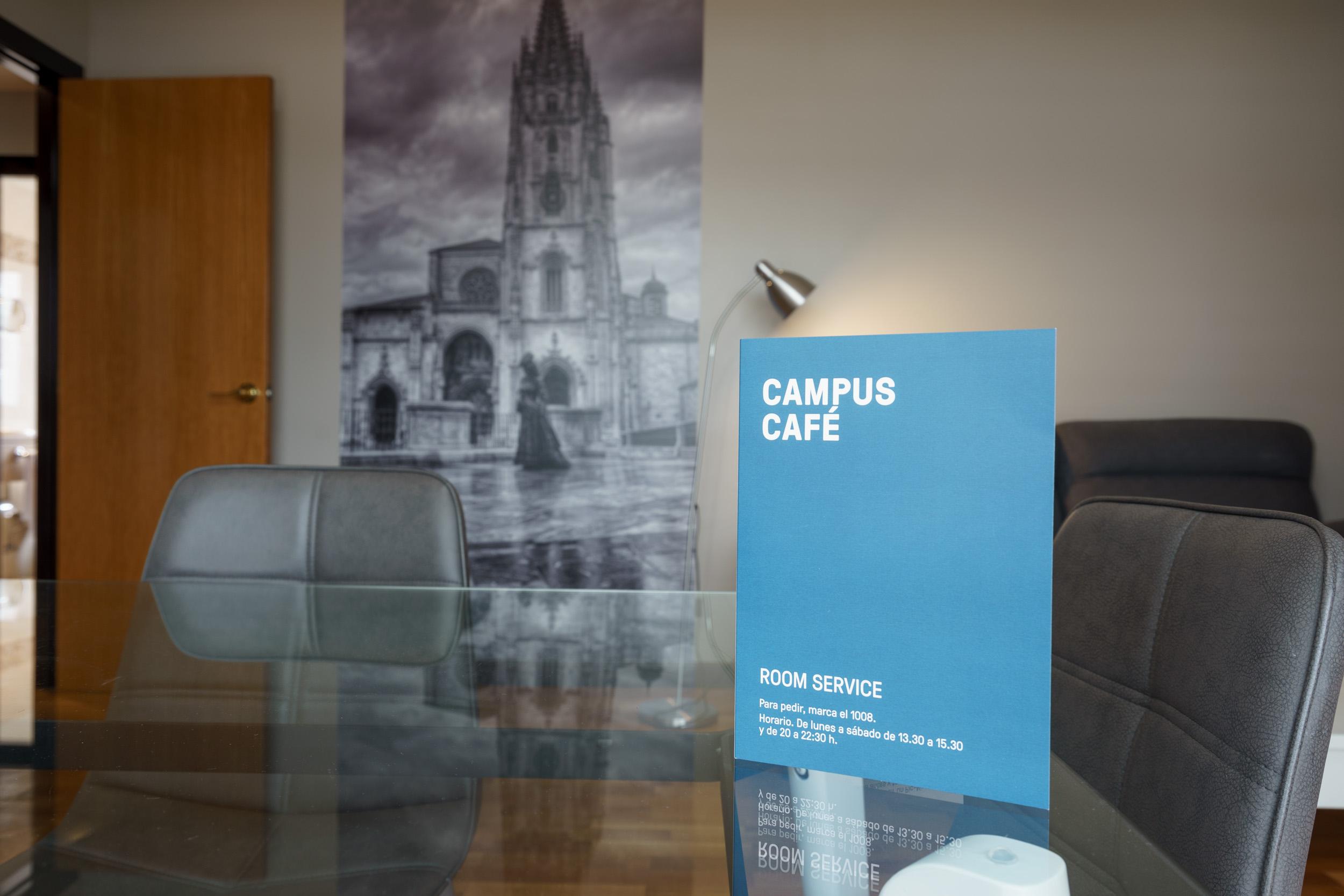 Aparthotel Campus Oviedo Eksteriør bilde