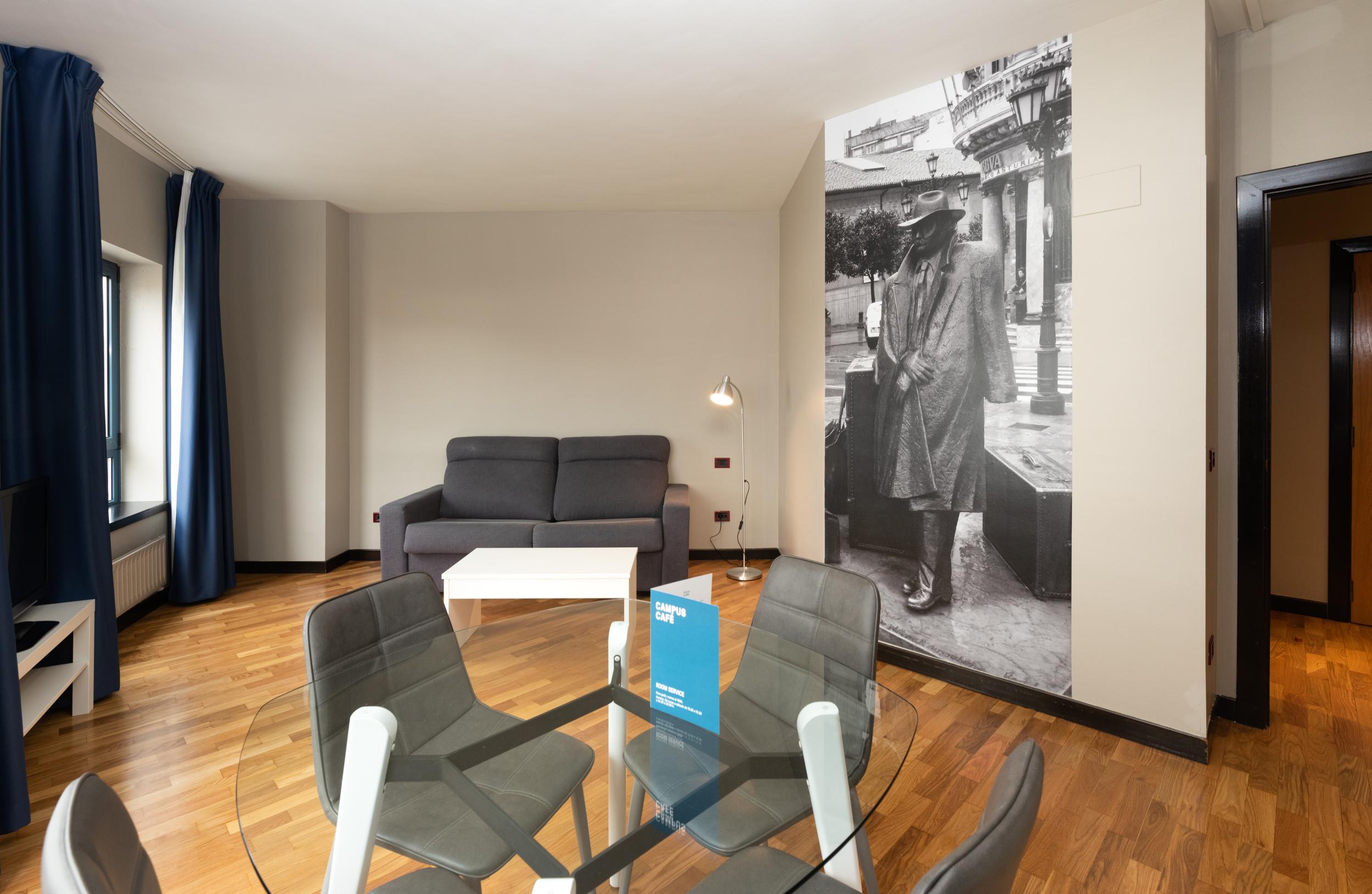 Aparthotel Campus Oviedo Eksteriør bilde